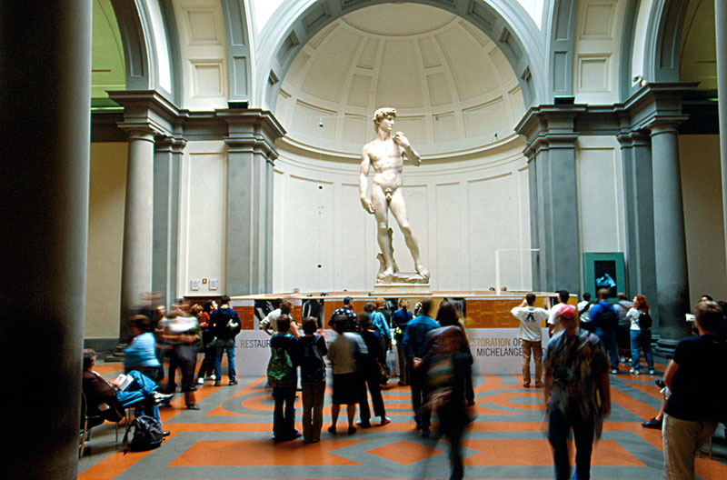 大卫像,米开朗基罗,大理石,雕塑,意大利文艺复兴,艺术家,一个,庆贺