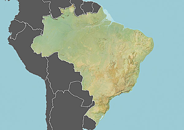 巴西,地图,边界,面具图片